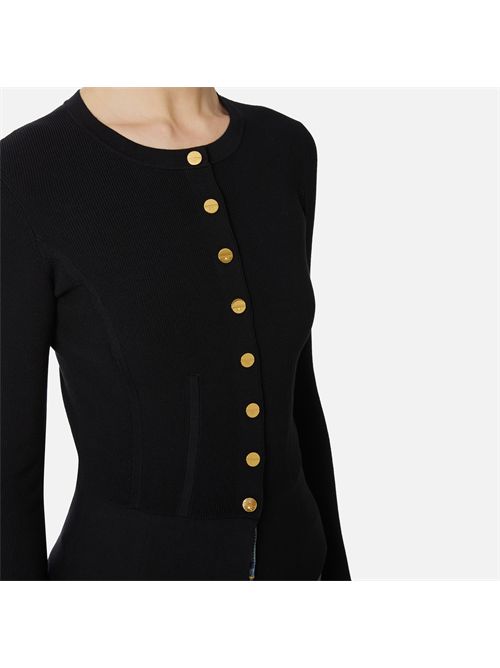 Giacca in maglia con bottoni gioiello ELISABETTA FRANCHI | MK49S57E2/110